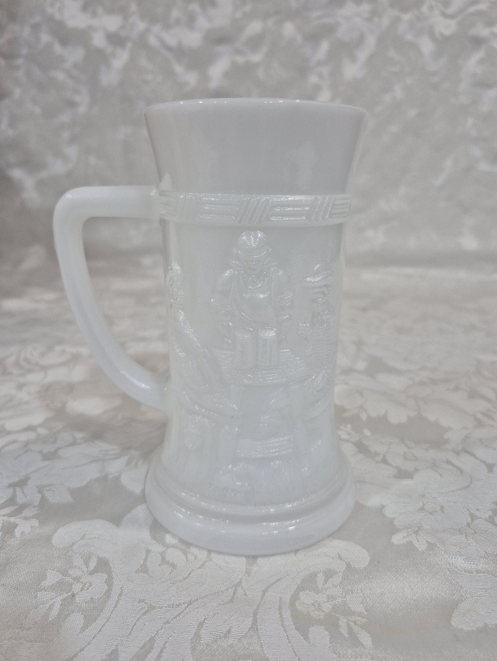Vintage Milk Glass Mug